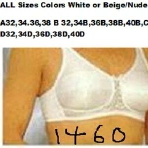 New Great fitting Bra cotton lined to hide money or add pads. Back hook.